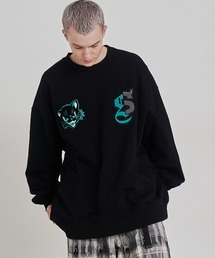 【UNISEX】NEKOMATA CRUE SWEAT/ネコマタクルースウェット