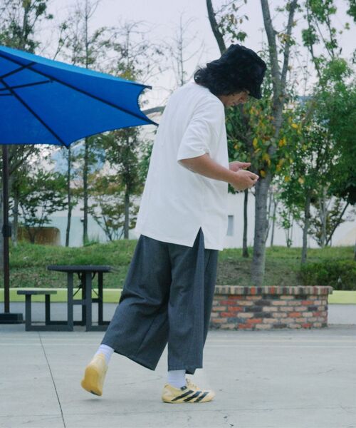 TENER(テネル)の「TR ST Wide Skirt Pants_Darkgray(その他パンツ・メンズ・その他・F)」の2枚目の写真
