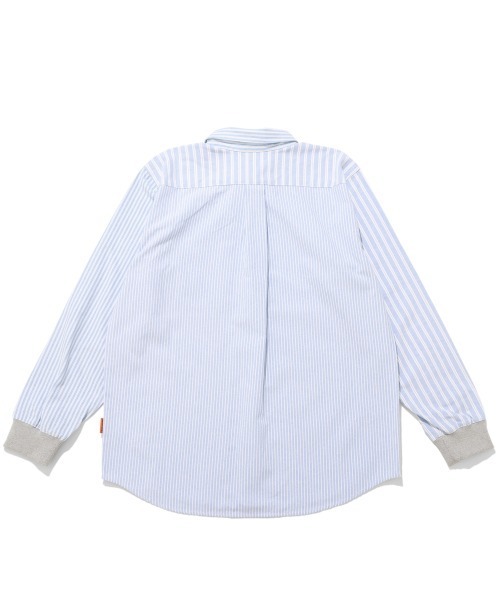 KRIFF MAYER(クリフメイヤー)の「袖リブハッピーシャツ(シャツ/ブラウス・メンズ・オフホワイト/サックスブルー/カラフル/グリーン/その他5/オレンジ・MEDIUM/X-LARGE/LARGE)」の11枚目の写真