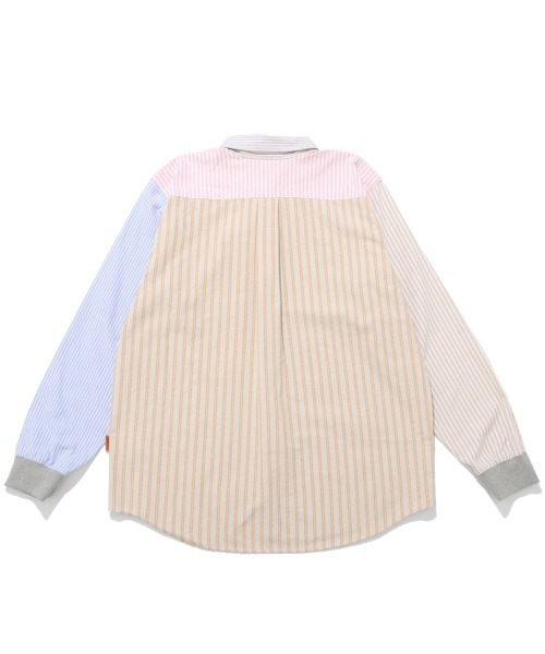 KRIFF MAYER(クリフメイヤー)の「袖リブハッピーシャツ(シャツ/ブラウス・メンズ・オフホワイト/サックスブルー/カラフル/グリーン/その他5/オレンジ・MEDIUM/X-LARGE/LARGE)」の13枚目の写真