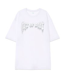 [オーバーサイズ]アウトオブボディ13番手綿ラウンドネック半袖Tシャツ_ホワイト