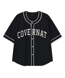 アーチロゴベースボールハーフシャツ Dark Navy