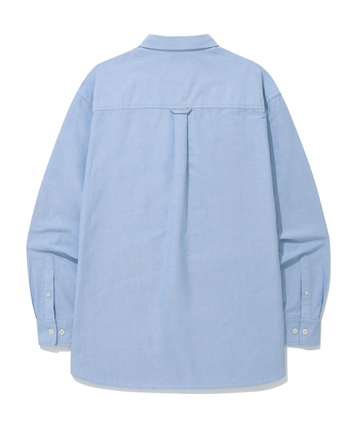 COVERNAT(カバーナット)の「ピグメントオックスフォードシャツライトブルー(シャツ/ブラウス・レディース・その他・LARGE/X-LARGE/XX-LARGE/SMALL/MEDIUM)」の2枚目の写真