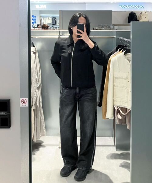 INSILENCE WOMEN(インサイレンスウーマン)の「ミニマルストラップジャケット ブラック(テーラードジャケット・レディース・その他・SMALL/MEDIUM)」の11枚目の写真