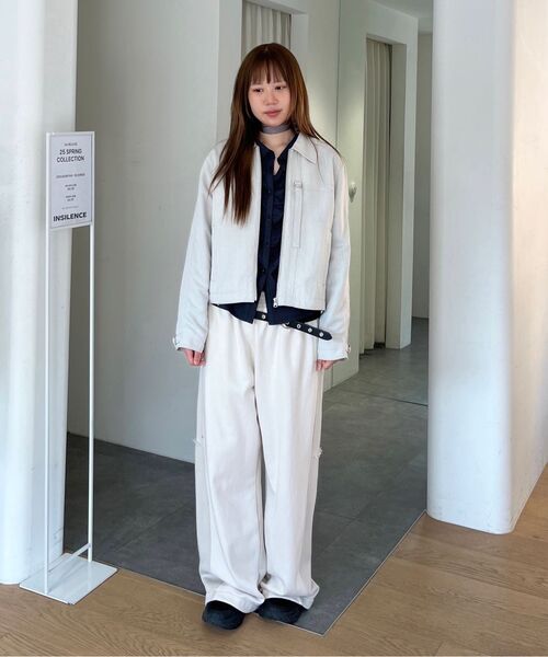 INSILENCE WOMEN(インサイレンスウーマン)の「ミニマルストラップジャケット ブラック(テーラードジャケット・レディース・その他・SMALL/MEDIUM)」の4枚目の写真