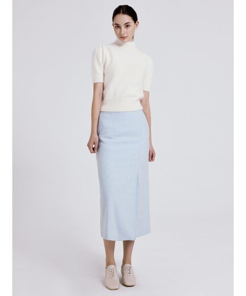 RE_L(リエル)の「Pond wool skirt (sky blue)(スカート・レディース・その他・SMALL/MEDIUM)」の3枚目の写真