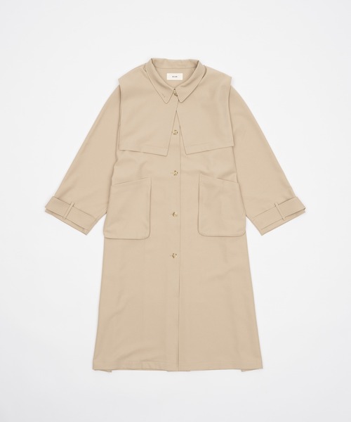 OLUN（オルン）の「3way long trench coat/3wayロングトレンチコート