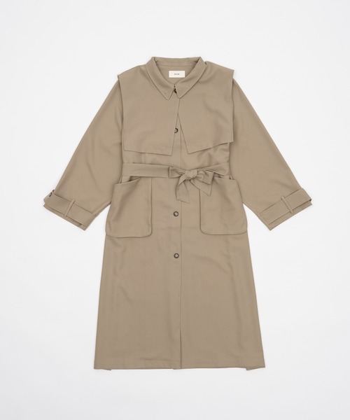 OLUN 3waylongtrenchcoat/3wayロングトレンチコート OLUN トレンチコート コート 3way long trench coat/3wayロング
