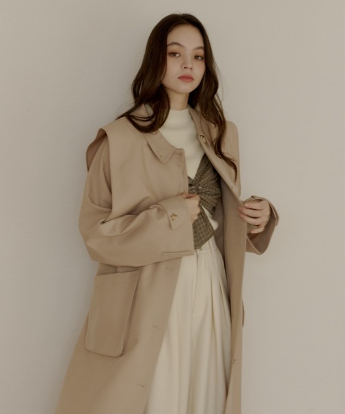 3way long trench coat/3wayロングトレンチコート（トレンチコート