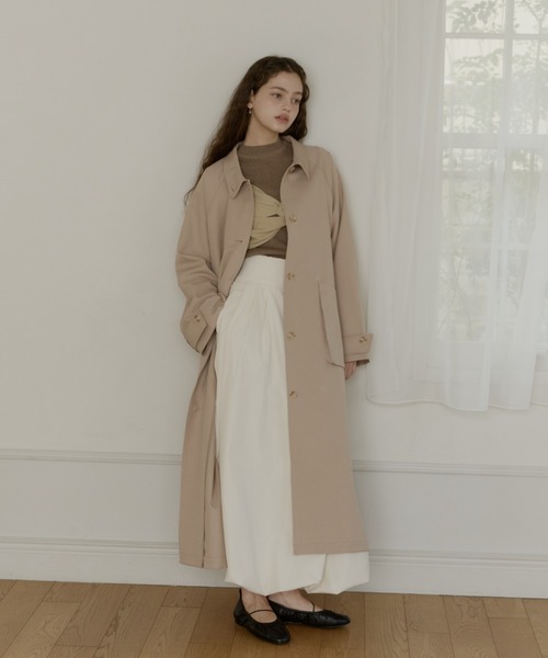 OLUN 3waylongtrenchcoat/3wayロングトレンチコート OLUN トレンチコート コート 3way long trench coat/3wayロング