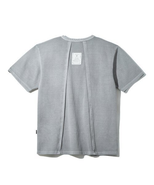 WANGGWAN(ワングァン)の「ピグメントポケットBCTオーバーサイズ半袖Tシャツ(グレー)(Tシャツ/カットソー・メンズ・その他・LARGE/MEDIUM)」の2枚目の写真