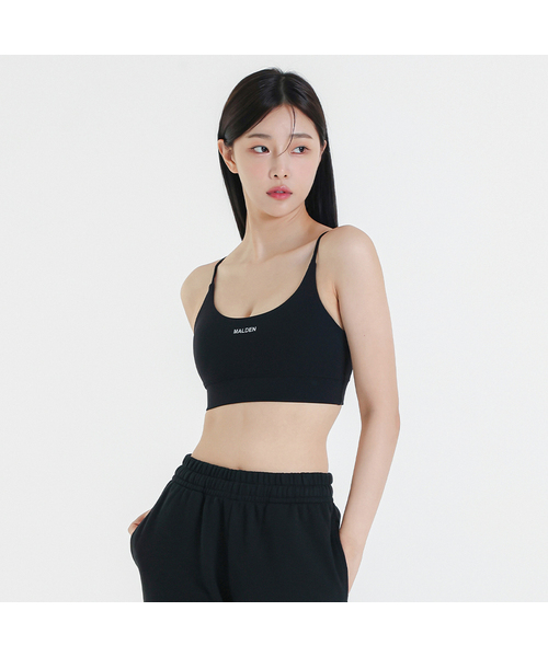 MALDEN(モールデン)の「アクティブブラトップ(チューブトップ・レディース・ホワイト/ブラック・SMALL/MEDIUM/LARGE)」の1枚目の写真
