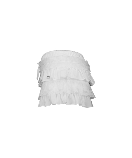 SETUP-EXE(セットアップイーエックスイー)の「TUTU MIX SKIRT PANTS / WHITE(スカート・レディース・その他・OS)」の14枚目の写真