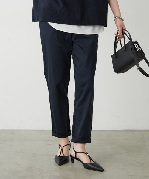 LOUNGEDRESS(ラウンジドレス)の「裾ねじりパンツ(その他パンツ・レディース・ベージュ/ネイビー/ブラック/ライトグレー・X-SMALL/MEDIUM/SMALL/LARGE)」の19枚目の写真