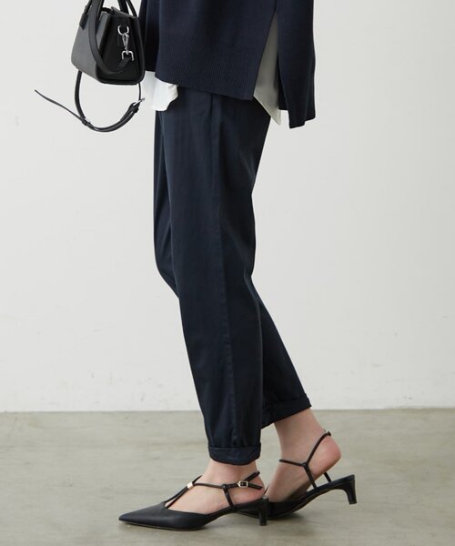 LOUNGEDRESS(ラウンジドレス)の「裾ねじりパンツ(その他パンツ・レディース・ベージュ/ネイビー/ブラック/ライトグレー・X-SMALL/MEDIUM/SMALL/LARGE)」の18枚目の写真