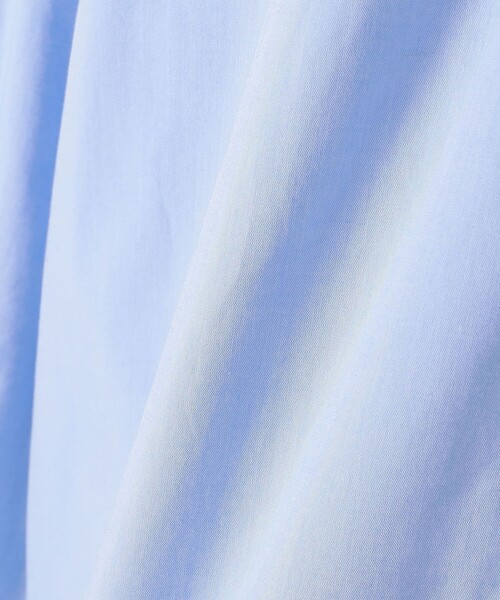 quaranciel(カランシエル)の「quaranciel:〈洗濯機可能〉レギュラーカラー ヨーク ルーズ シャツ(シャツ/ブラウス・レディース・ライトブルー/ホワイト/ブルー系・ONE SIZE)」の8枚目の写真