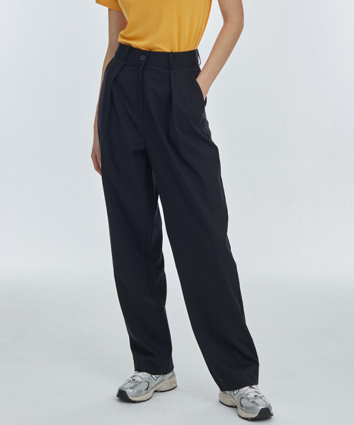 manavis7（マナビスセブン）の「ロングテーパードスラックス[ブラック]（スラックス・レディース・ブラック・SMALL/MEDIUM）」の2枚目の写真