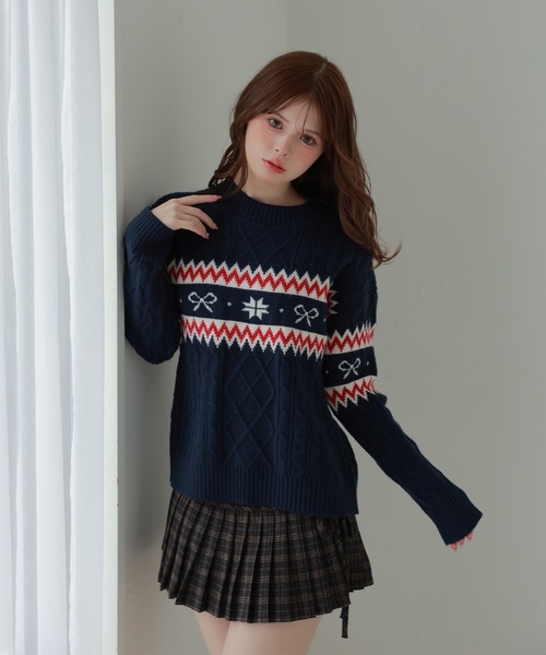 M DOLLY(エムドリー)の「check Lirica mini skirt/チェックリリカミニスカート(スカート・レディース・ブラック/ブラウン・S/M)」の17枚目の写真