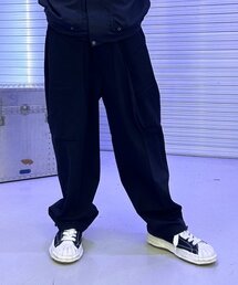 PEACEOFMIND（ピースオブマインド）の「コットンワイドバルーンパンツ（ブラック）（その他パンツ）」