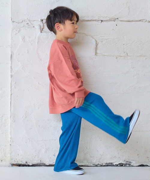 MARKEY'S(マーキーズ)の「ワッフルラインフレアーパンツ(その他パンツ・キッズ・ブルー/イエロー/オフホワイト・110/100/90/120/150/140/130)」の19枚目の写真