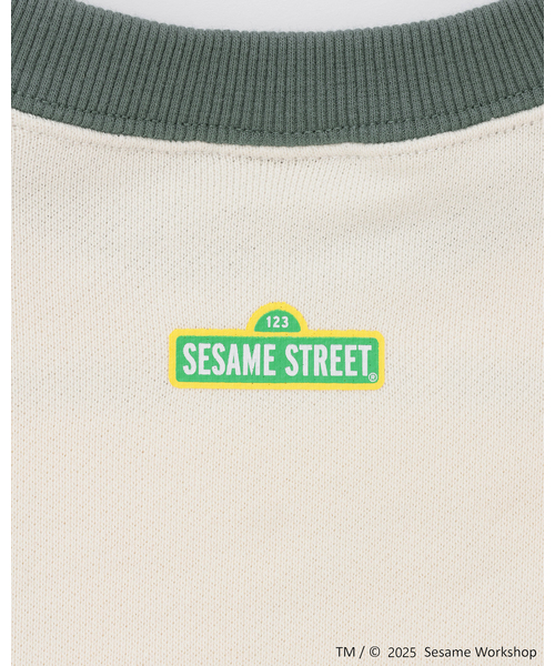petit main（プティマイン）の「【SESAME STREET】キャラいっぱいトレーナー（スウェット・キッズ・カラフル/クリーム/ライトブルー・120cm/130cm/90cm/110cm/80ｃｍ/100cm）」の15枚目の写真