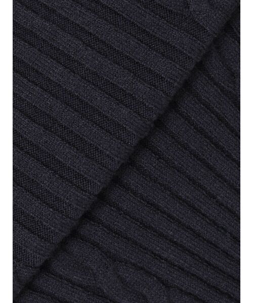 CALNAMUR(カルナムール)の「ケーブルMIXコンパクトニット(ニット/セーター・レディース・グレー/ネイビー/ブルー・FREE)」の18枚目の写真