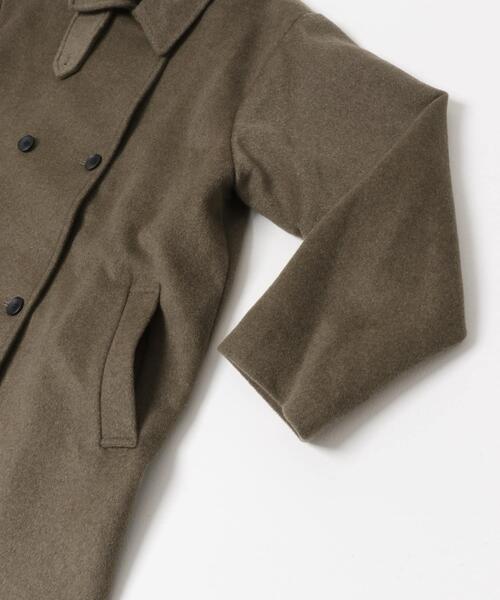 URBAN RESEARCH DOORS（アーバンリサーチドアーズ）の「ウールロングコート（その他アウター・レディース・ブラウン系その他/ネイビー・MEDIUM）」の11枚目の写真