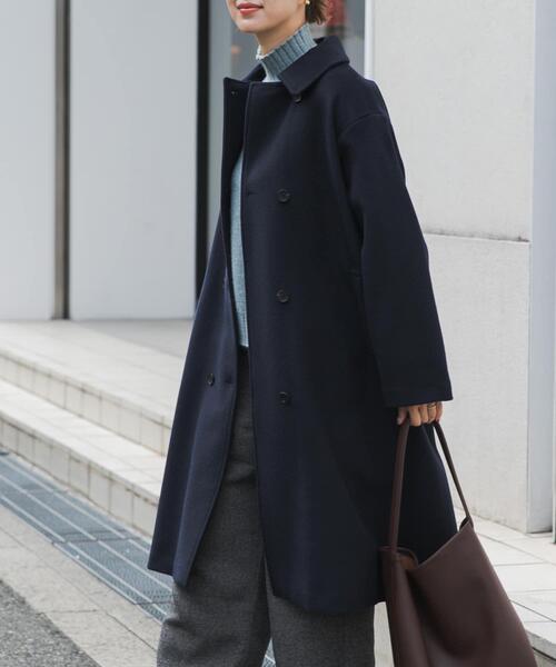セール】ウールロングコート｜冬服/暖かい/ピリング防止/通勤服