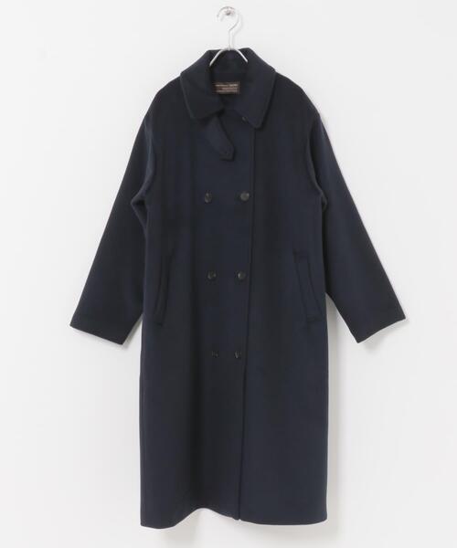 タグ付き新品未使用 アーバンリサーチ ビッグカラーコート ロング ウール シルク ビッグカラーロングコート｜PETAL ONLINE（ペタルオンライン）