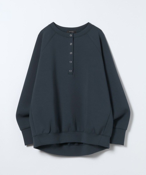 JEANASIS(ジーナシス)の「Fadeダンボールヘンリープルオーバー/638839(スウェット・レディース・グレー/ブラック系その他/ネイビー・FREE)」の20枚目の写真