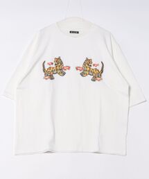 チャイハネ | 【チャイハネ】ラオリャンMEN'S刺繍Tシャツ(Tシャツ/カットソー)