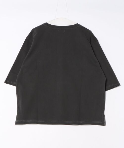 チャイハネ（チャイハネ）の「【チャイハネ】ラオリャンMEN'S刺繍Tシャツ（Tシャツ/カットソー・メンズ・ブラック/パープル/ホワイト・FREE）」の5枚目の写真