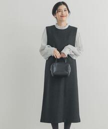 URBAN RESEARCH DOORS | カットジャンパースカート｜冬服/暖かい/オフィスカジュアル/ワンピース/お出かけ(ワンピース)