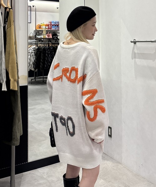 セール】レタリングロゴニットワンピース（ワンピース）｜RODEO CROWNS