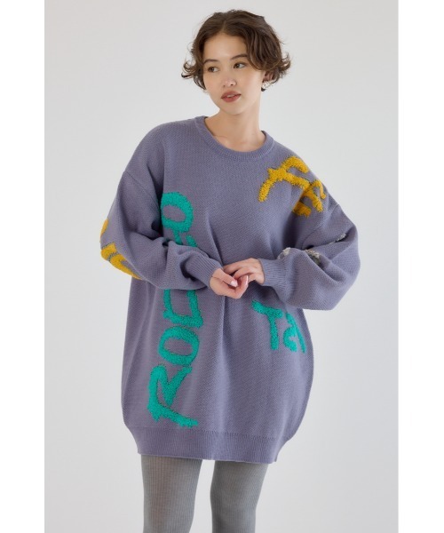 セール】レタリングロゴニットワンピース（ワンピース）｜RODEO CROWNS