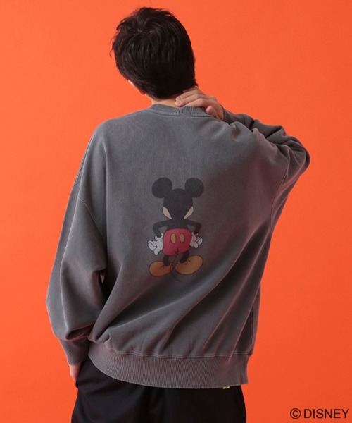 GEORGE'S（ジョージズ）の「【DISNEY】ミッキーマウス／クルーネックウラケ【UNISEX】（スウェット・メンズ・杢グレー/チャコールグレー・LARGE/MEDIUM）」の22枚目の写真