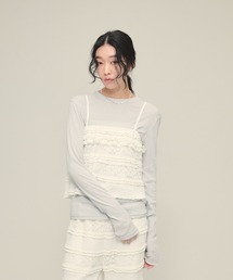 【eL】Jacquard Frill BarTop/641318
