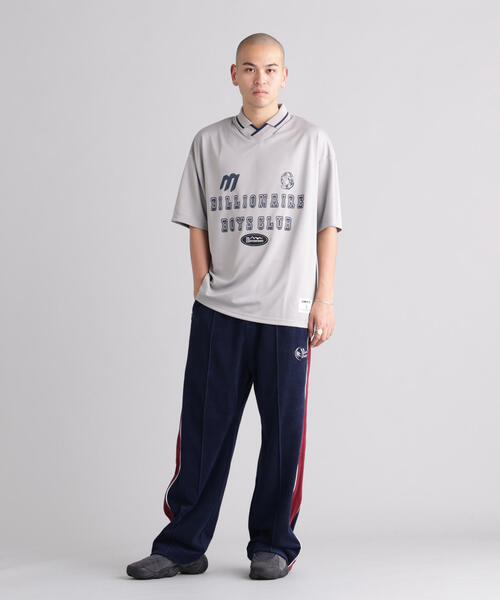 BILLIONAIRE BOYS CLUB(ビリオネア・ボーイズ・クラブ)の「MANASTASHxBILLIONAIRE BOYS CLUB/ビリオネア・ボーイズ・クラブ/BBC MANA GAME SHIRT(ポロシャツ・メンズ・ブラック/グレー/ネイビー・L/M/S/XL)」の8枚目の写真