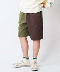 ストレッチヘリンボーンショーツ