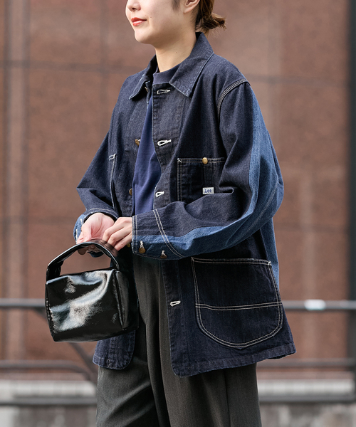 別注【INSCRIRE*LEE*LESSAGE】LOCO JK DENIM USED：カバーオール
