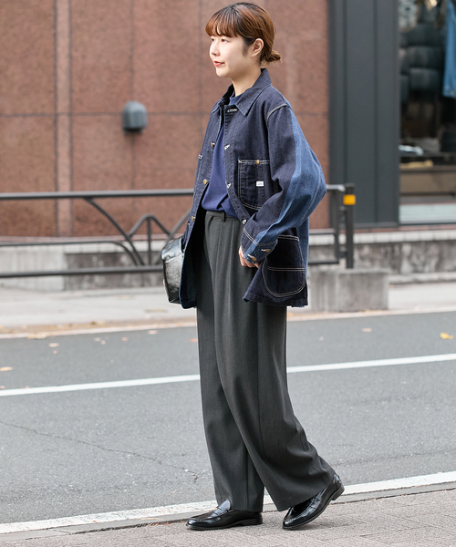 別注【INSCRIRE*LEE*LESSAGE】LOCO JK DENIM USED：カバーオール