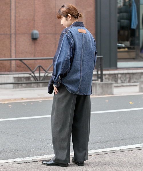 別注【INSCRIRE*LEE*LESSAGE】LOCO JK DENIM USED：カバーオール