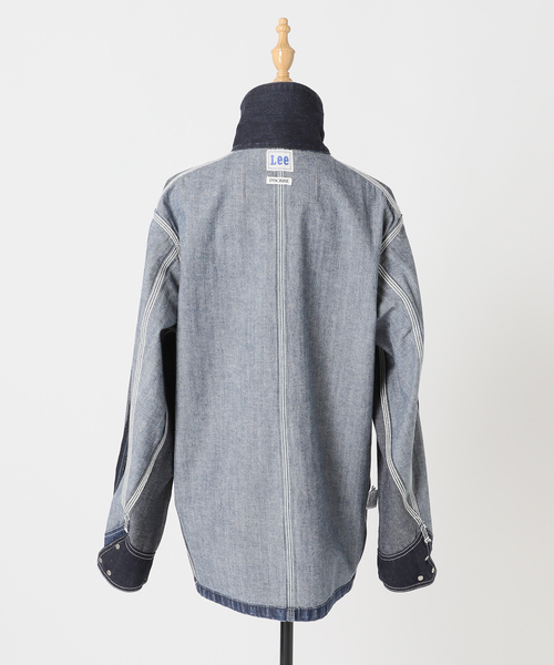 別注【INSCRIRE*LEE*LESSAGE】LOCO JK DENIM USED：カバーオール