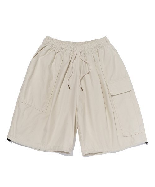CARGOBROS(カーゴブロス)の「ガーメントバミューダウォッシングショートパンツ(アイボリー)(その他パンツ・メンズ・その他・FREE)」の1枚目の写真