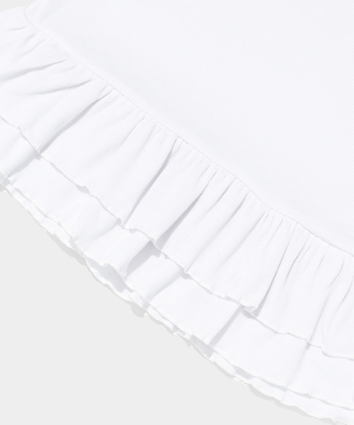 ROIDESROIS（ロワデロワ）の「レイヤードポイントナシティシャツ（アイボリー）（Tシャツ/カットソー・レディース・その他・FREE）」の4枚目の写真