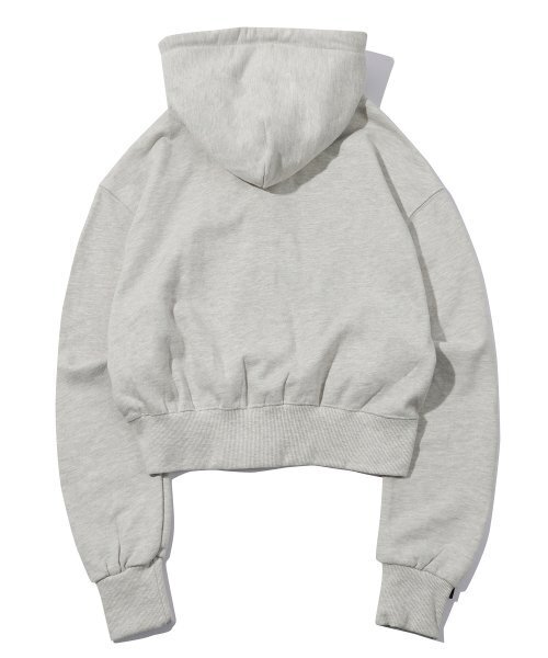 IFYOUWANT（イフユーウォント）の「2 WAY BUNNY CROP HOOD ZIPUP oatmeal（パーカー・レディース・その他・ONE SIZE）」の3枚目の写真