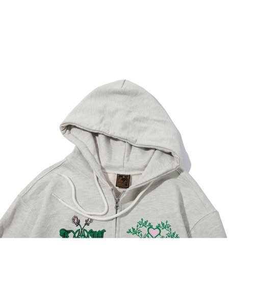 IFYOUWANT（イフユーウォント）の「2 WAY BUNNY CROP HOOD ZIPUP oatmeal（パーカー・レディース・その他・ONE SIZE）」の4枚目の写真