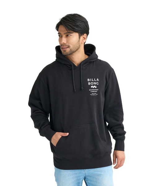 BILLABONG（ビラボン）の「BILLABONG/ビラボン プルオーバー パーカー メンズ SUN SCREEN  BG011005（パーカー・メンズ・ブラック/クリーム/セージグリーン・L/M）」の2枚目の写真