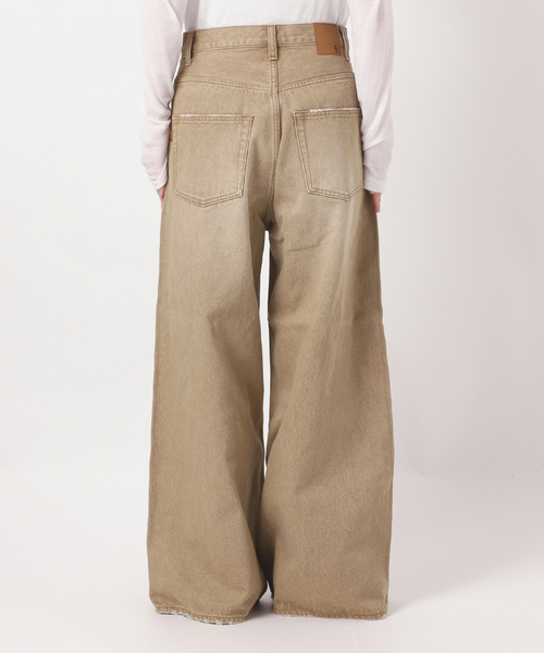 Spick & Span（スピックアンドスパン）の「5 1/2 HIGH-WIDELEG DENIM（デニムパンツ・レディース・アイボリー/ベージュ・28/27）」の16枚目の写真