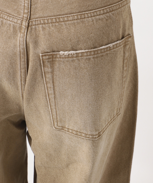 Spick & Span（スピックアンドスパン）の「5 1/2 HIGH-WIDELEG DENIM（デニムパンツ・レディース・アイボリー/ベージュ・28/27）」の21枚目の写真